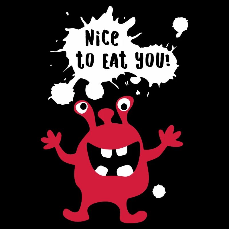 Monster coole Comics Quotes lustig Fun