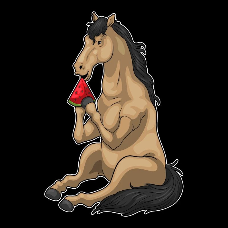 Cheval Pastèque Fruit