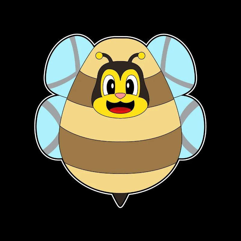Biene Ostern Osterei