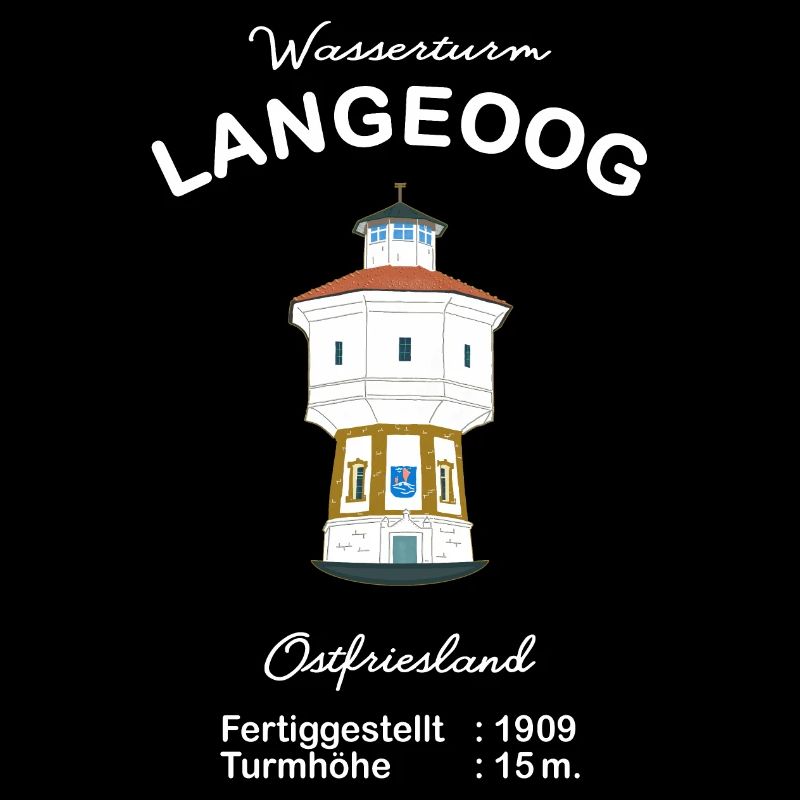 Insel Langeoog, Wasserturm, Wahrzeichen