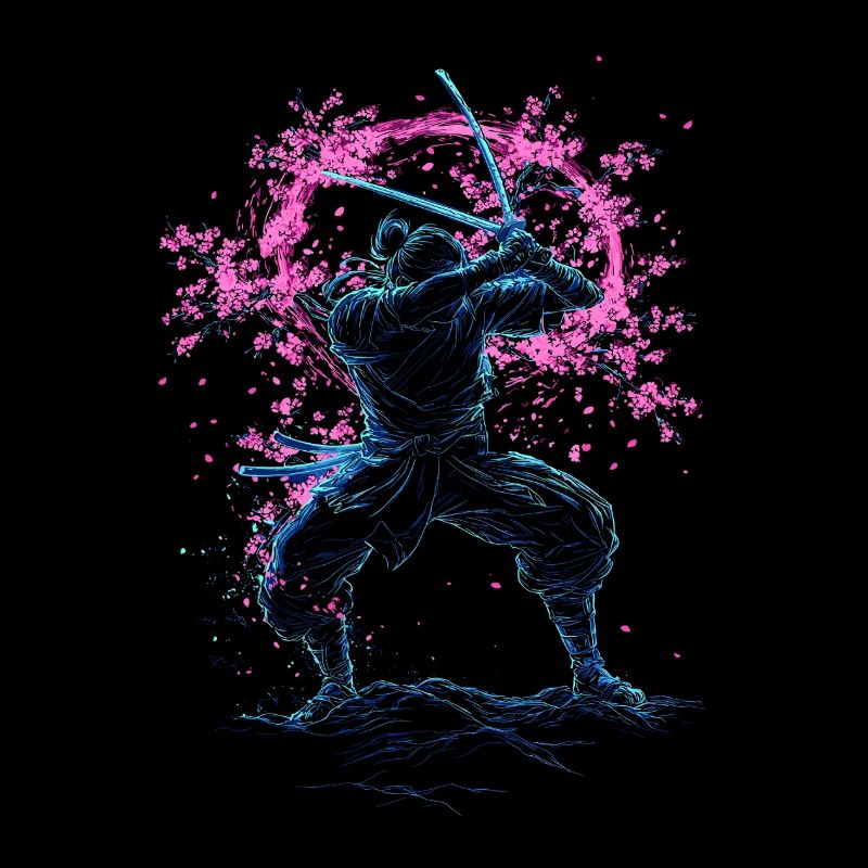Samurai Sakura Tornado Japon