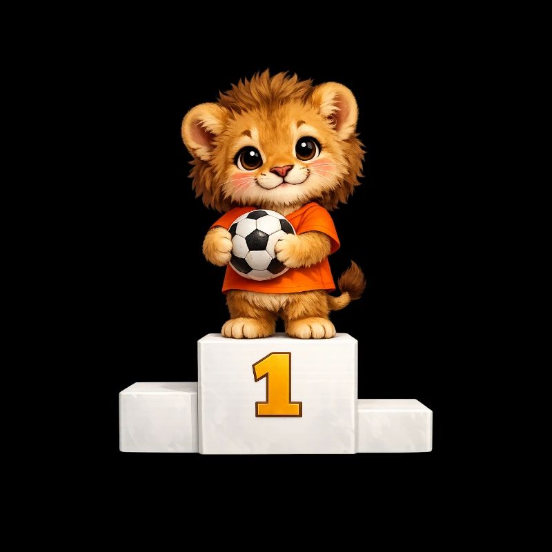 Bébé Lion a gagné