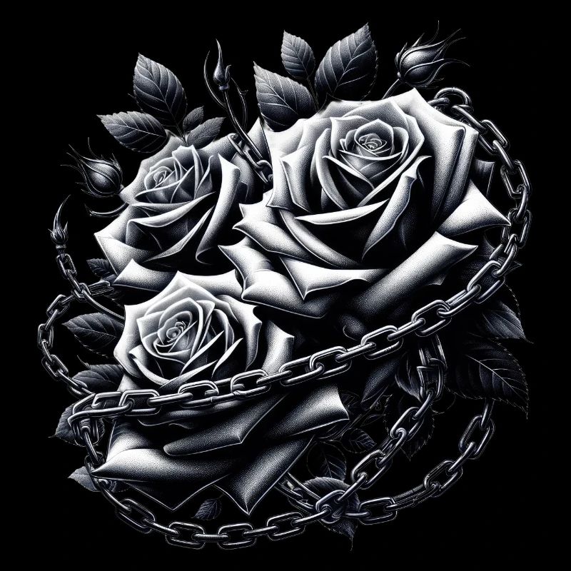 Illustrations de Roses gothiques