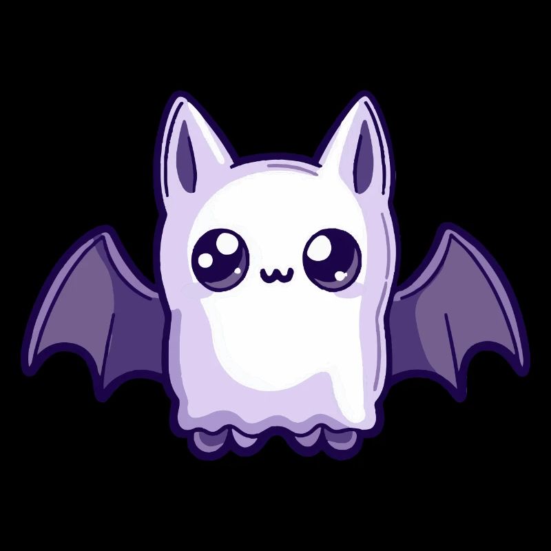 Fledermaus Halloween Comic Geist