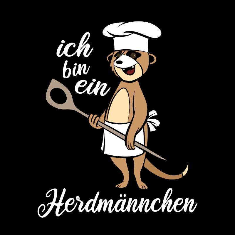 Ich bin ein Herdmännchen - Erdmännchen Kochlöffel