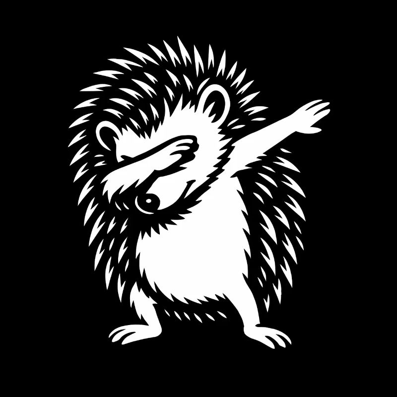 Dabbing Hérisson - Dab Dance - Cadeau