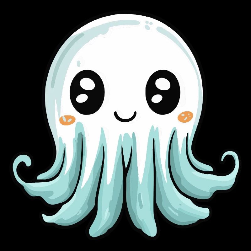 Qualle Halloween Comic Geist