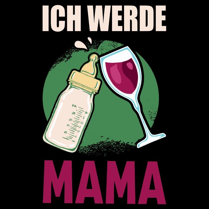 ICH WERDE MAMA Schwangerschaftsgeschenkidee