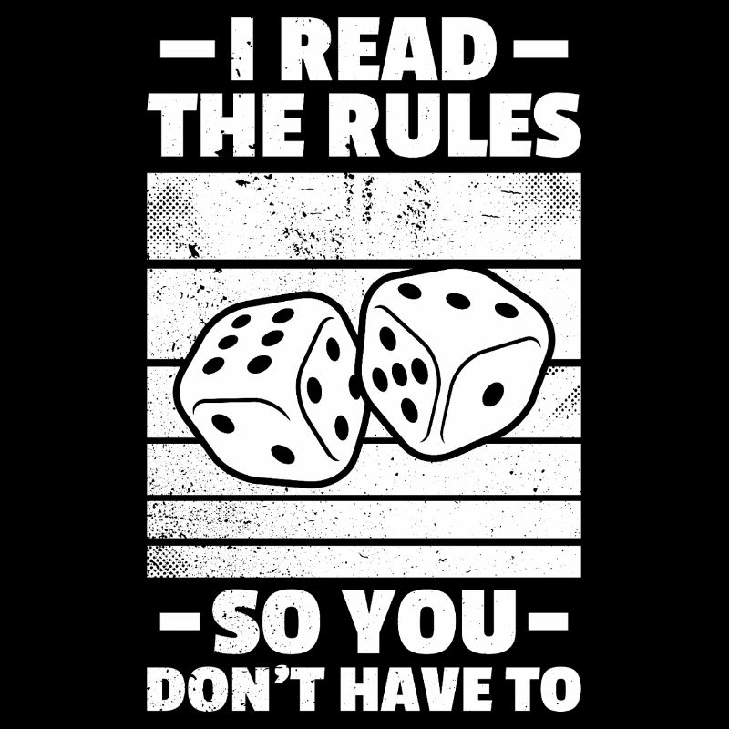 I read the rules Gesellschaftsspiel Brettspiel