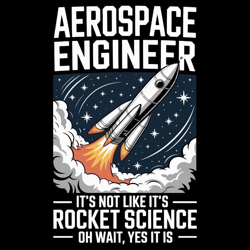 Ingénieur aérospatial comme la science des fusées