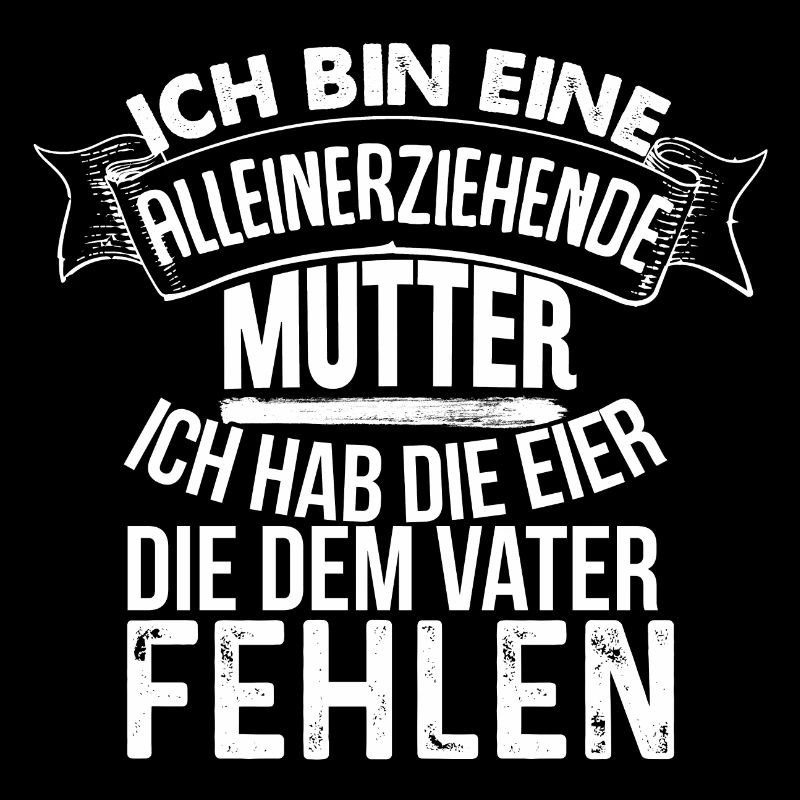 alleinerziehende Mutter