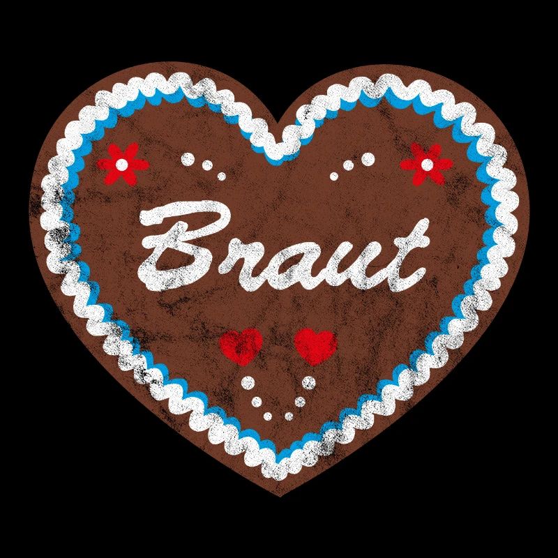 Lebkuchenherz "Braut" JGA