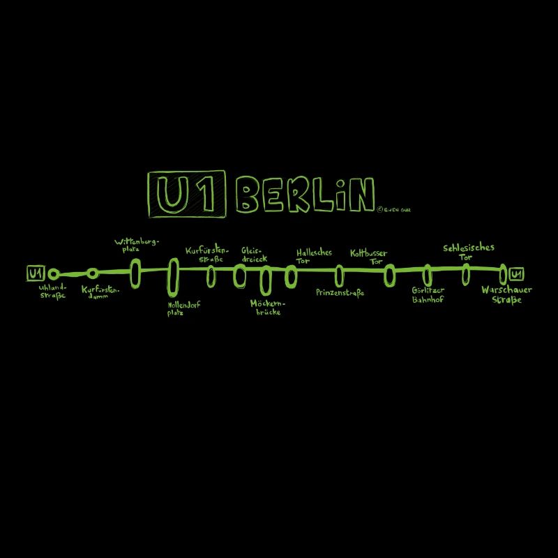 Berlin U-Bahn - U1 - HD - Germany