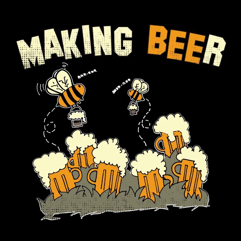 Beer making gifts bee beekeepers funny