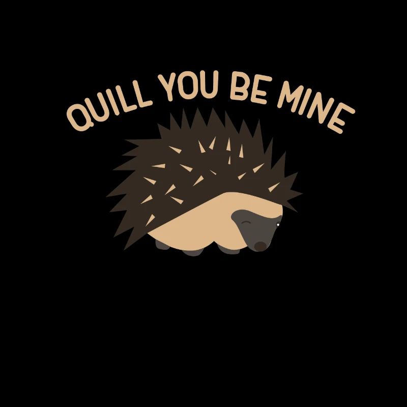 Will You Be Mine Igel Süß Geschenkidee