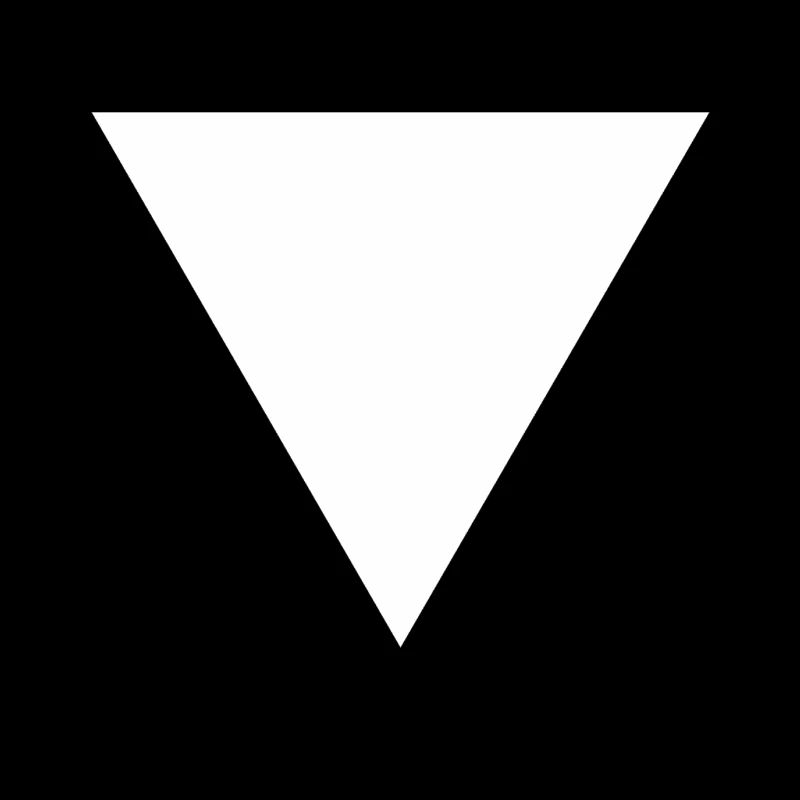 Triangle blanc