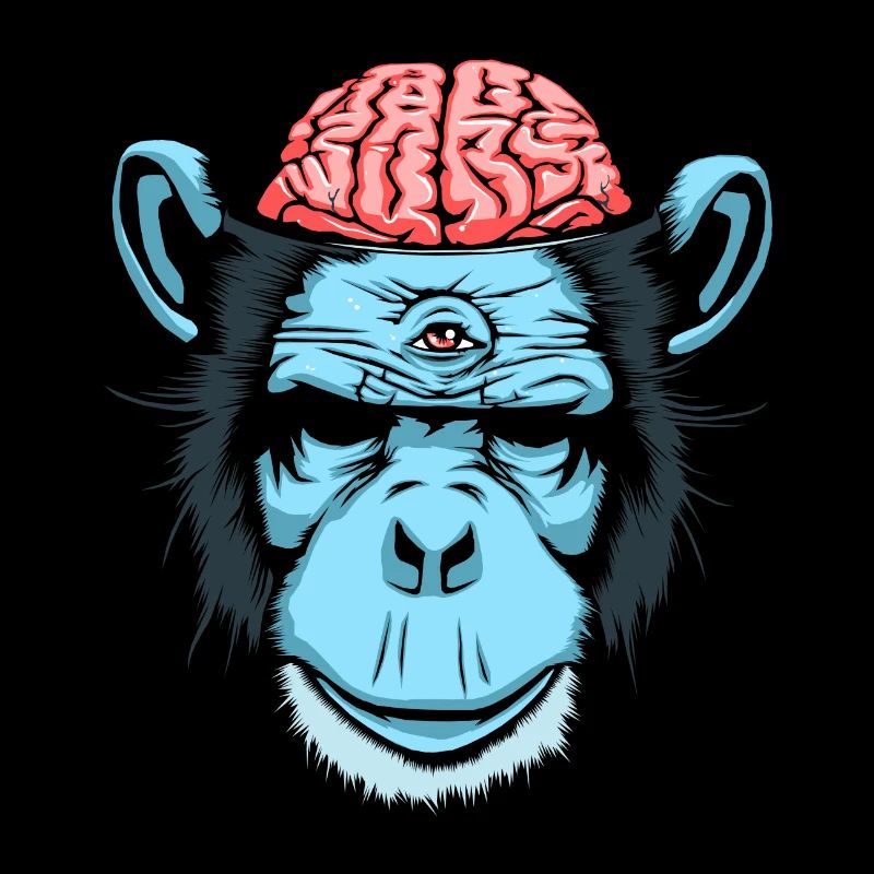 Gehirn Chimp