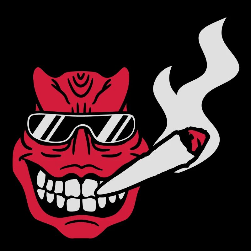 Face head smoking drugs cool joint kiffen cannabis