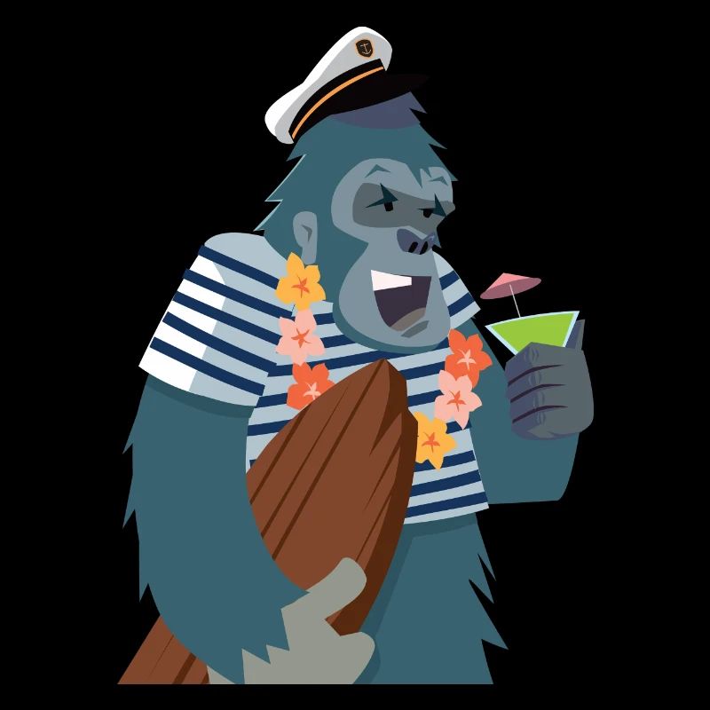 Yeti Sailor Surfer