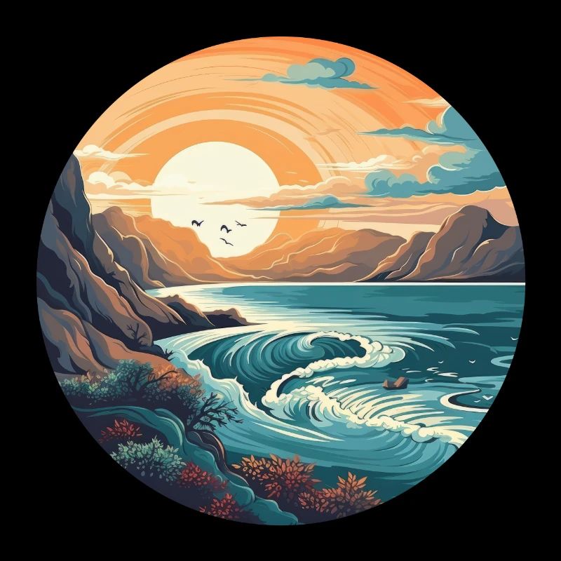 Plage rocheuse