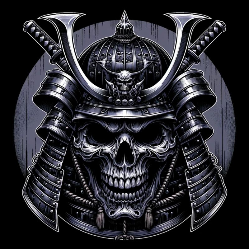 Samurai-Schädel der Seele