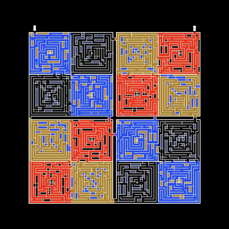 Laby Square 2 (version couleurs)