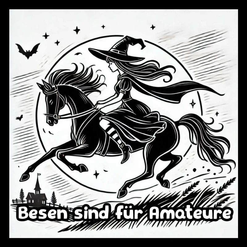 Pferde statt Besen