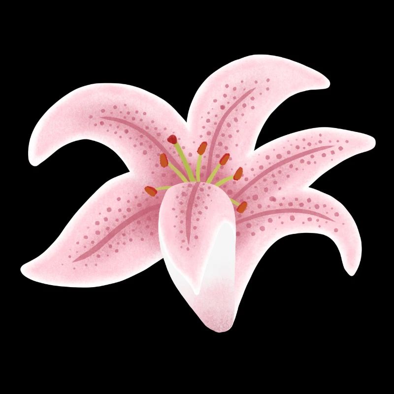 fleur de lys rose