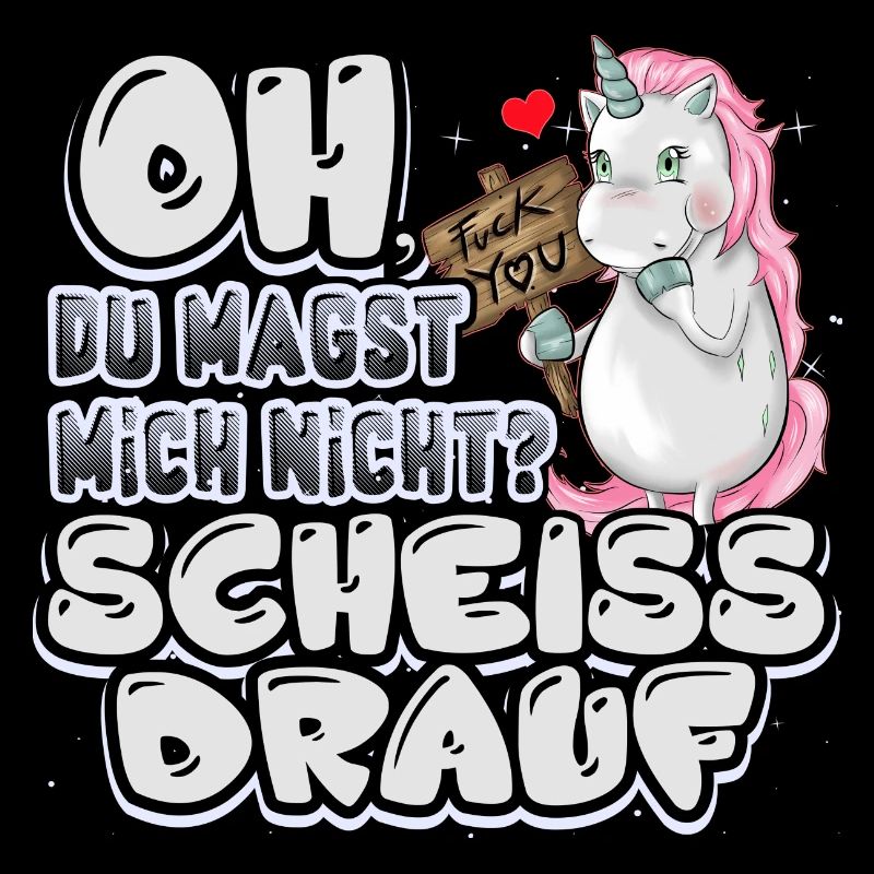 Einhorn - scheiß drauf