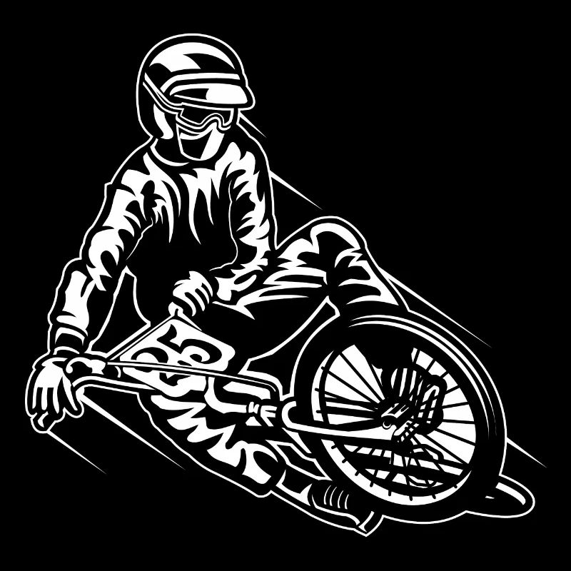 BMX / Mountain Biker 03_weiß