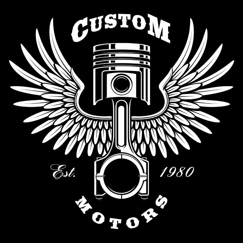 piston avec ailes