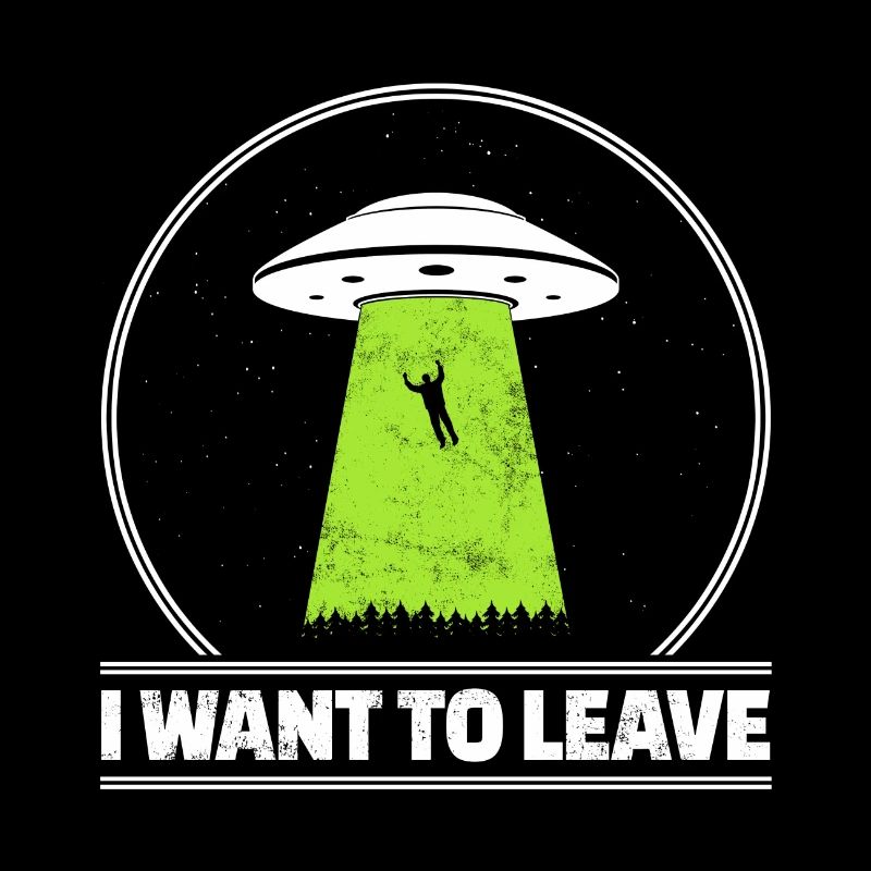 Alien Ufo cadeau drôle extraterrestre Sci-Fi de l'espace