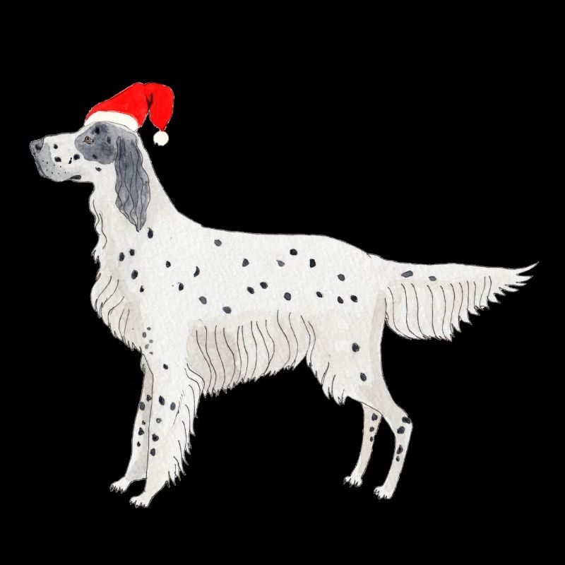 English Setter Fundogs Christmas