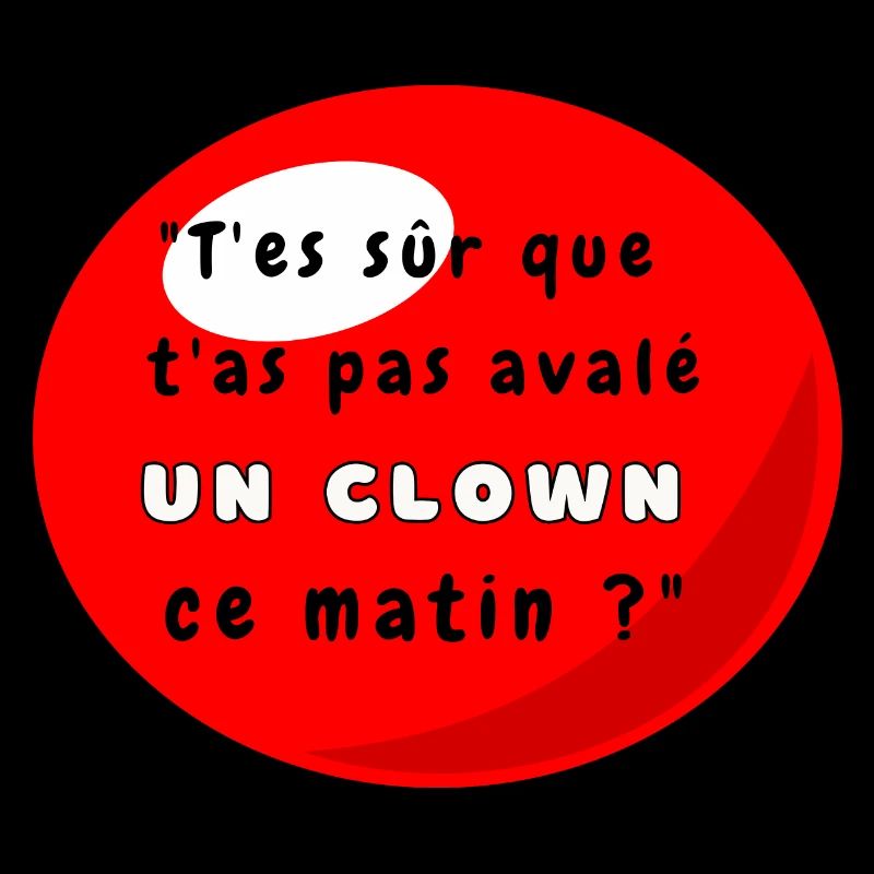Expression drôle Nez de Clown