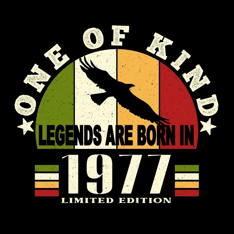 Legend Born 1977 anniversaire 47 ans