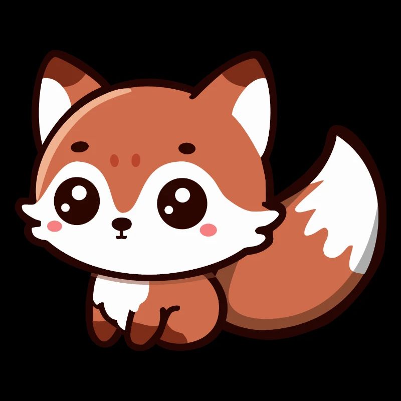 Fluffy Delight: Chibi Fox Charm