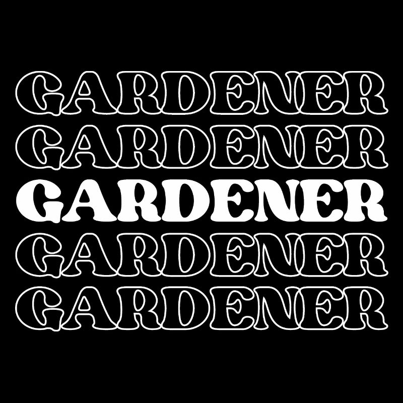 Gärtner Gartengärtner Landschaftsgärtner Pflanzgefäß