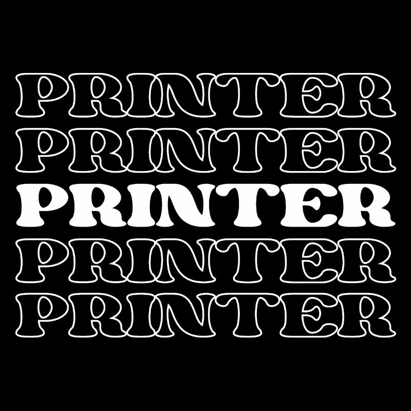 Printer Press Operator Typesetter Print Worker
