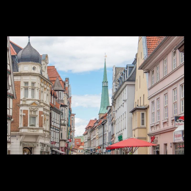 Old Town Hameln Lower Saxony Poster
