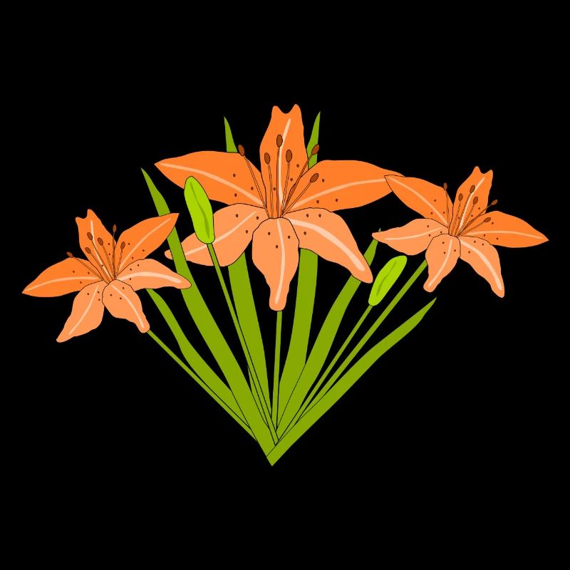 Nénuphars de feu