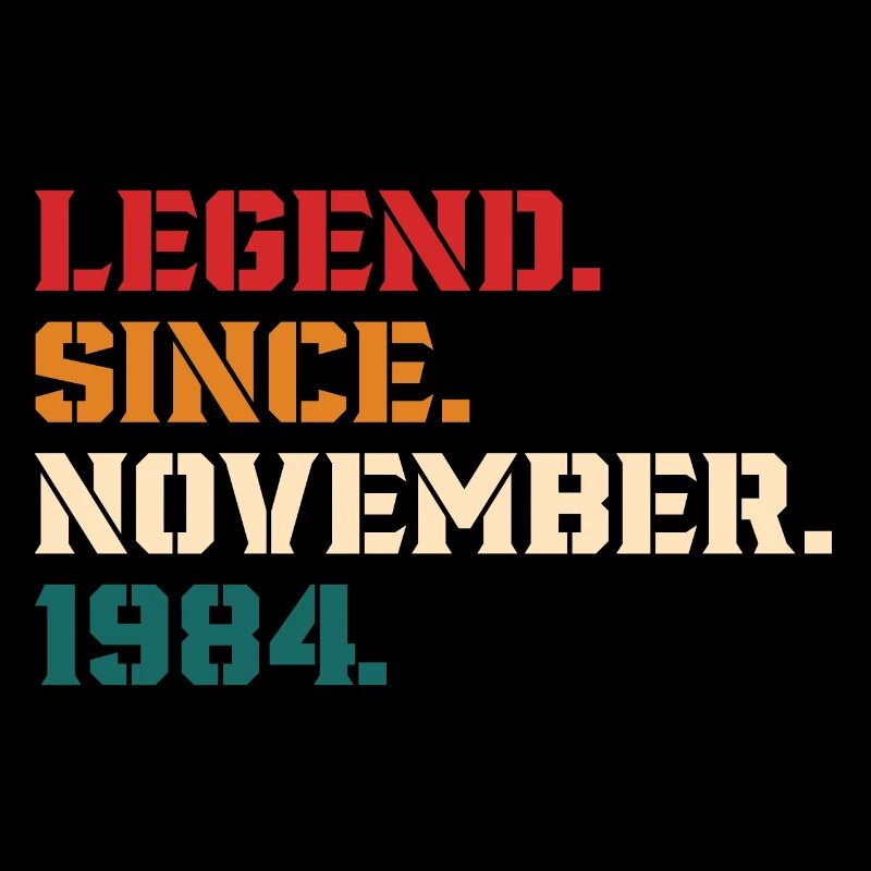 Legende seit November 1984