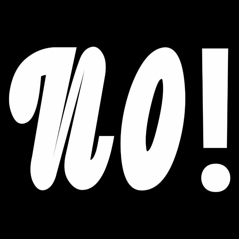 No