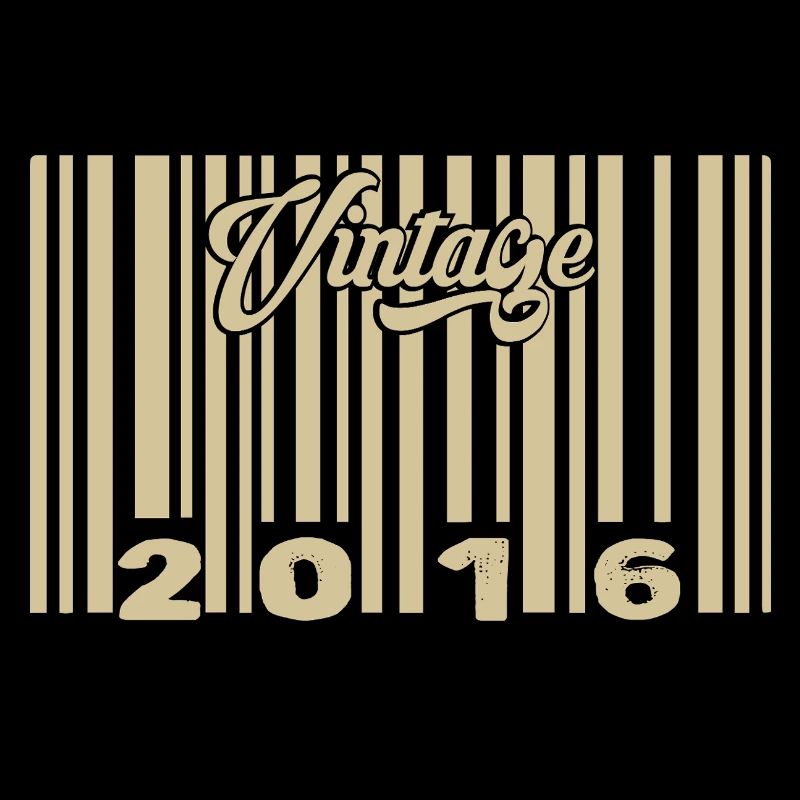 vintage 2016 Barcode 2016: Year 2025.