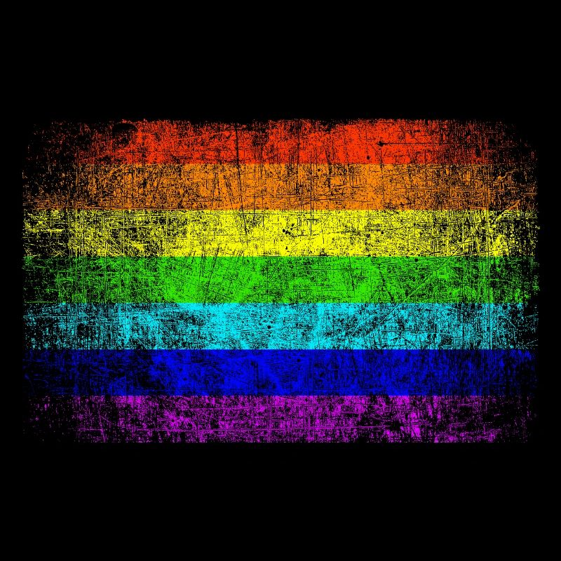 Peace Regenbogen Flagge