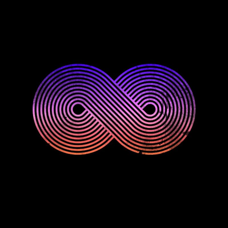 Unendlichkeitszeichen Unendlichkeit Zeichen Farben