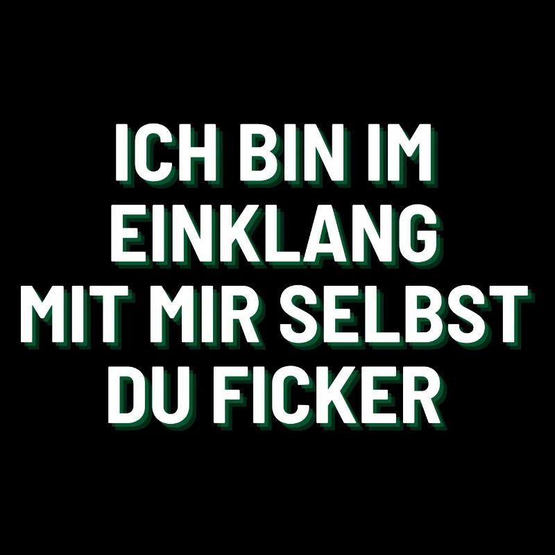 Ich bin im Einklang mit mir selbst.