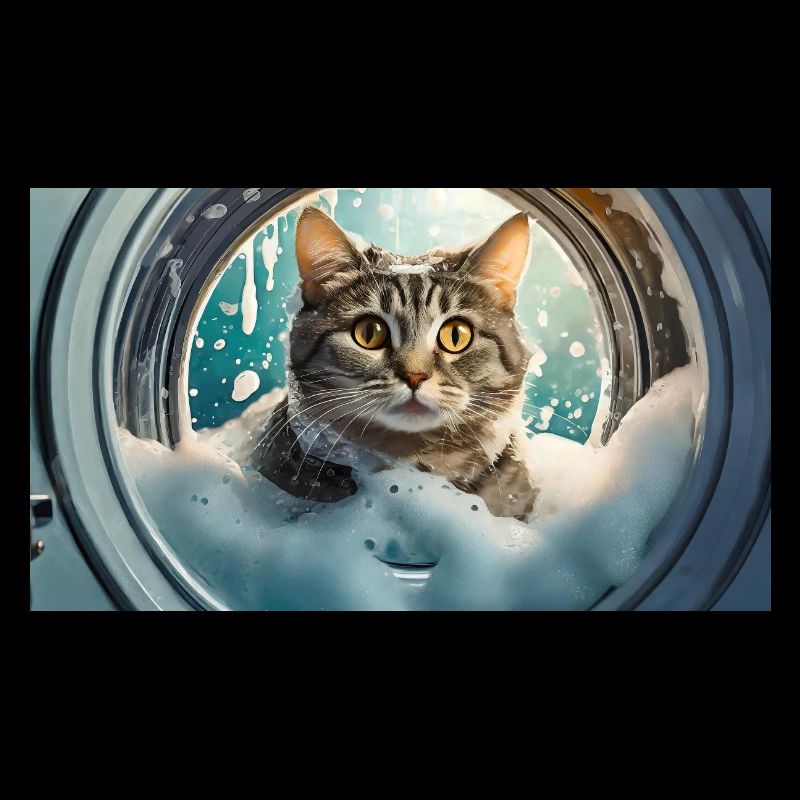 Pun ambiguous german expression – Katzenwäsche