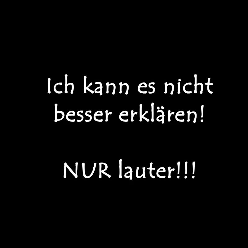 I can not explain it better! Louder!