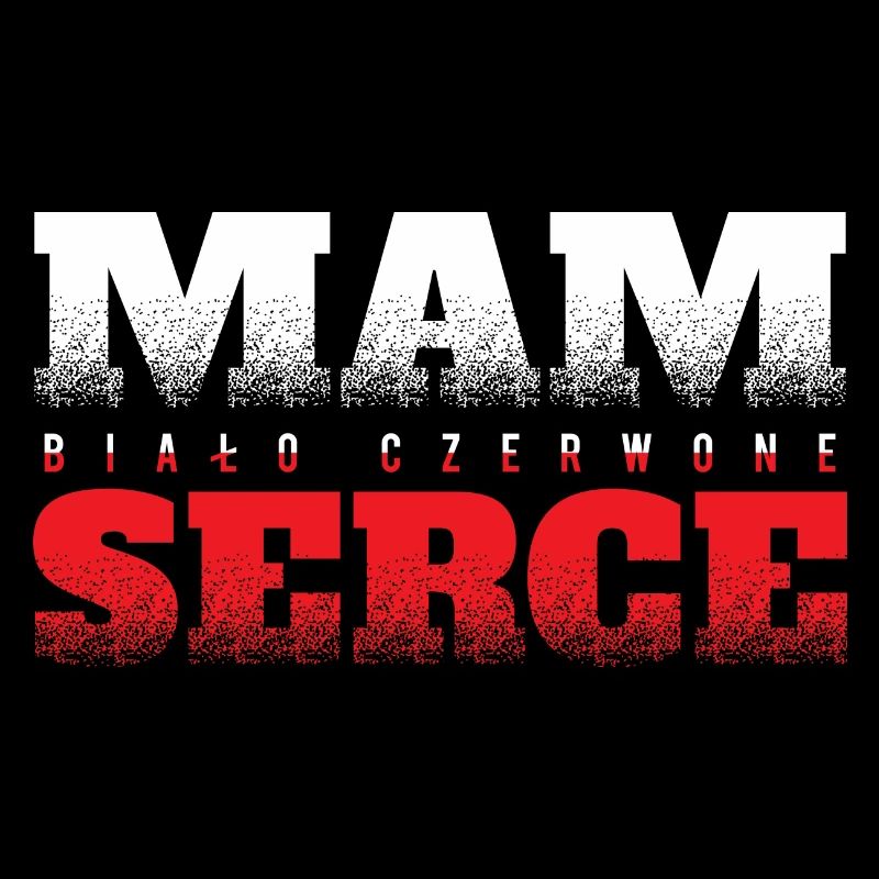 Polen - czerwone serce