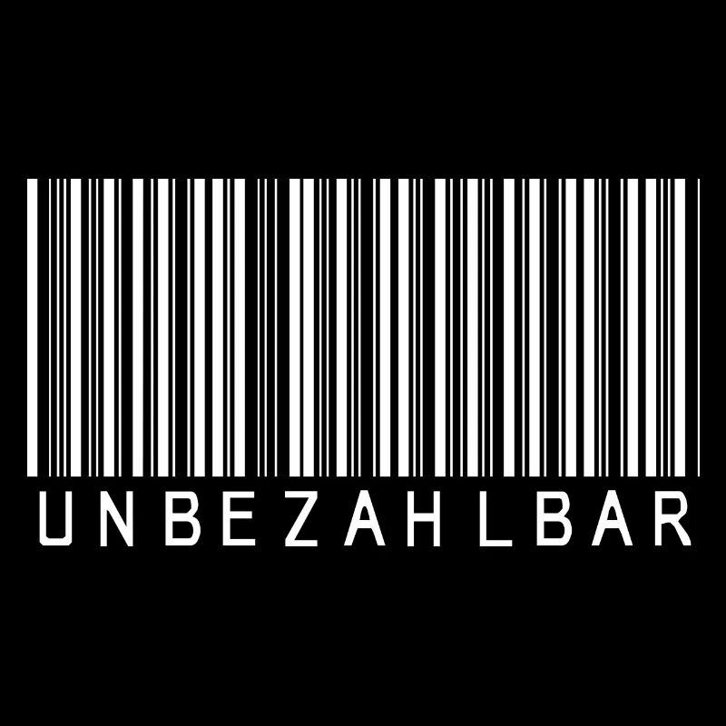 Barcode PRICELESS white